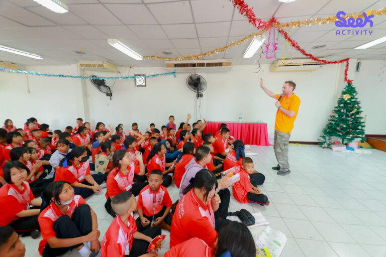 ค่าย STEM รับจัด ค่ายภาษาอังกฤษ English Camp นันทนาการ ค่ายวิชาการ ค่ายอาชีพ ค่ายภาษาจีน ค่ายนันทนาการ Private Camp ค่ายวิทยาศาสตร์ ค่ายภาษาญี่ปุ่น โรงเรียนบ้านวนท่าแครง English Camp