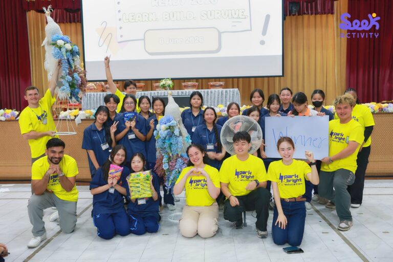 ทีมงาน Seek Activity รับจัดค่ายวิทยาศาสตร์ให้โรงเรียน