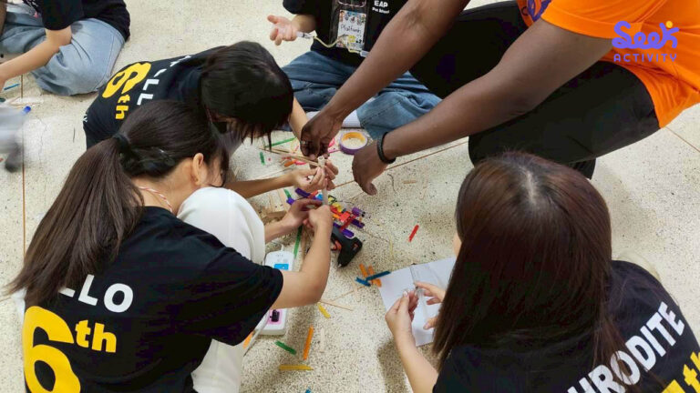 กิจกรรม English Camp นักเรียนเรียนภาษาอังกฤษผ่านเกมและกิจกรรมภาษาอังกฤษ